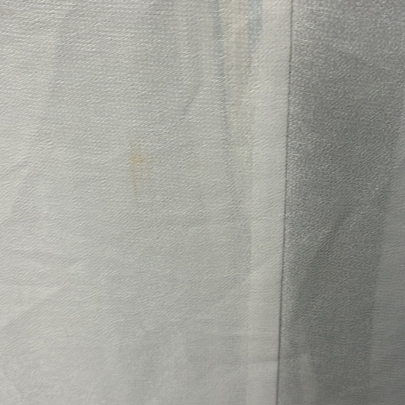 TALLY TAYLOR/CATO 22w sheer white jacket with ribbons/buttons, white skirt - Picture 6 of 11